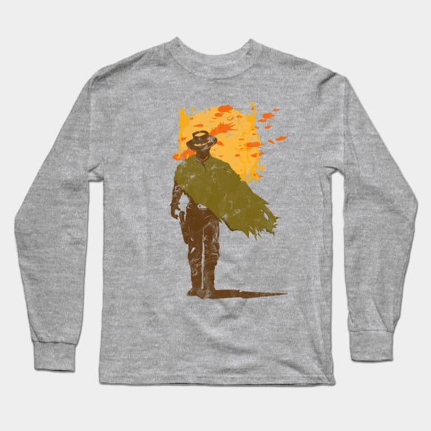 High Noon Hero Long Sleeve T-Shirt by Hanzo